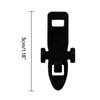 10 Pcs Fishing Hook keeper Holder with 3 Size Rubber Rings Fishing Rod Hook Keeper Baits Hanger Fishing Tackle Gear