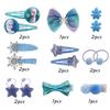 Hair Clip Snowflake Barrettes Princess Hair decoration for Girls Birthday Gifts