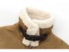 2025 Retro Women's Double-Sided Jacket with Middle Zipper - European & American Style