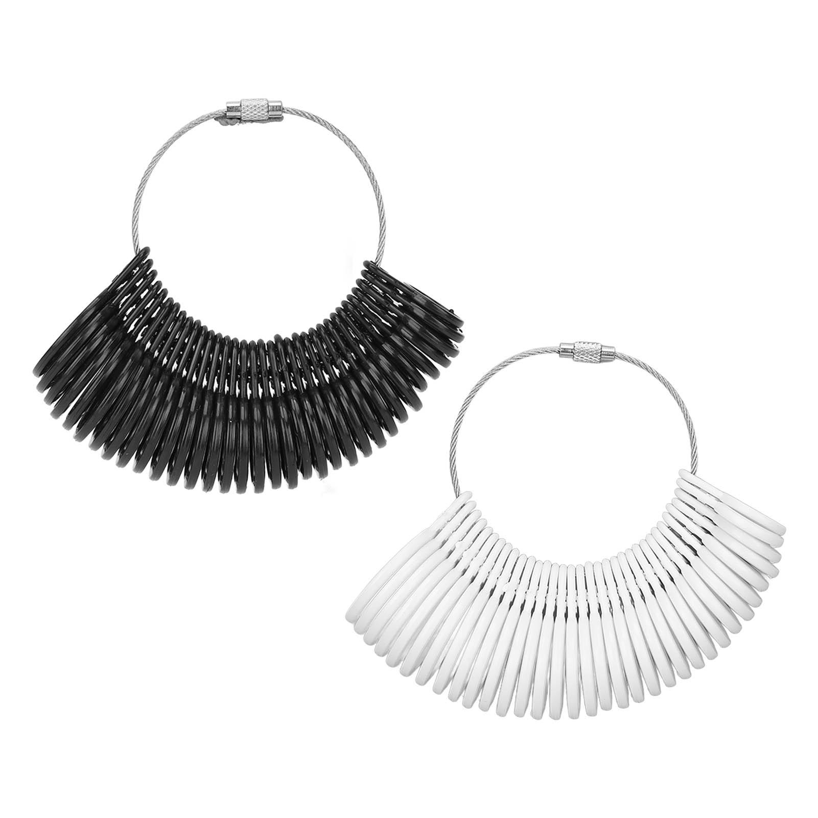 

Кольцо Sizer Профессиональный портативный палец размерометр ювелирных изделий размер измерительный инструмент для обручального кольца Maki