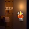 Halloween Night Light Ghost Campfire Flickering Nightlight Spooky Led Pumpkin Decorative Lights for Halloween Ghost for A