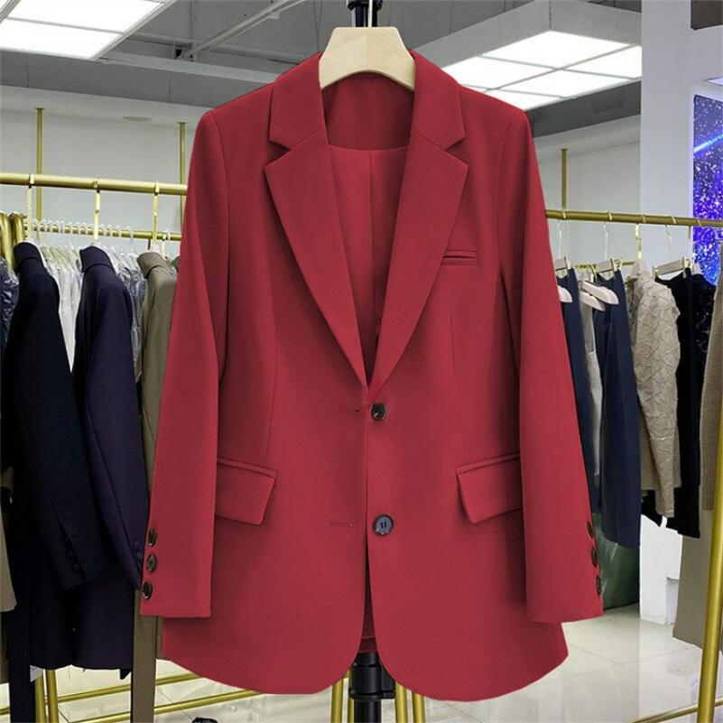 Giacca da completo primaverile, design sottile per primavera e autunno, giacca casual e comoda per pendolari.