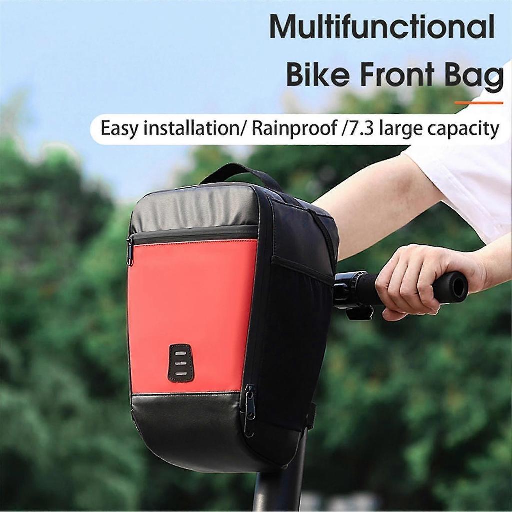 Fahrrad-Vordertasche | Wasserdichte Vorderradtasche für das Fahrrad | Multifunktionales Fahrradzubehör für Erwachsene zum Campen