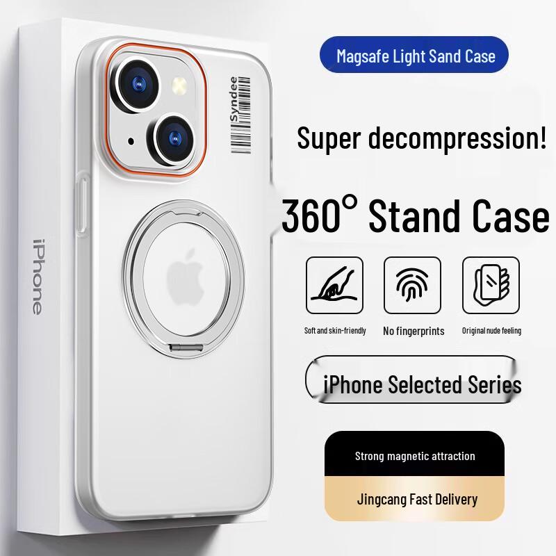 Magnetische, matte, schlanke Schutzhülle für iPhone