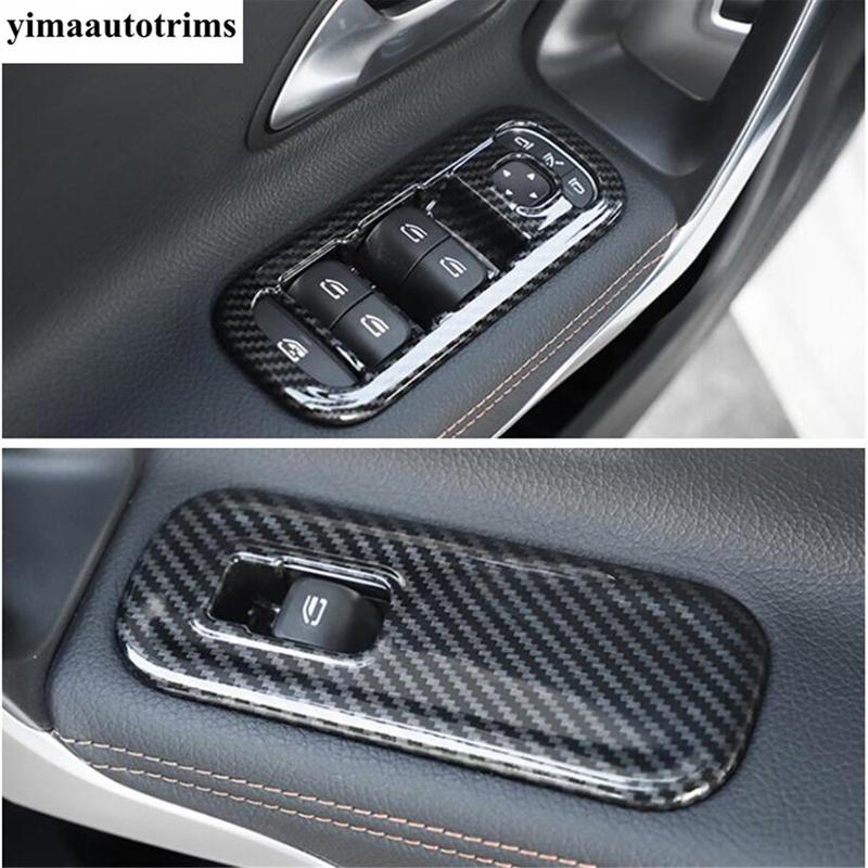 Car Door Armrest Window Lift Button Control Panel Cover Trim Accessories For Mercedes Benz A Class W177 A200 A220  - 2024