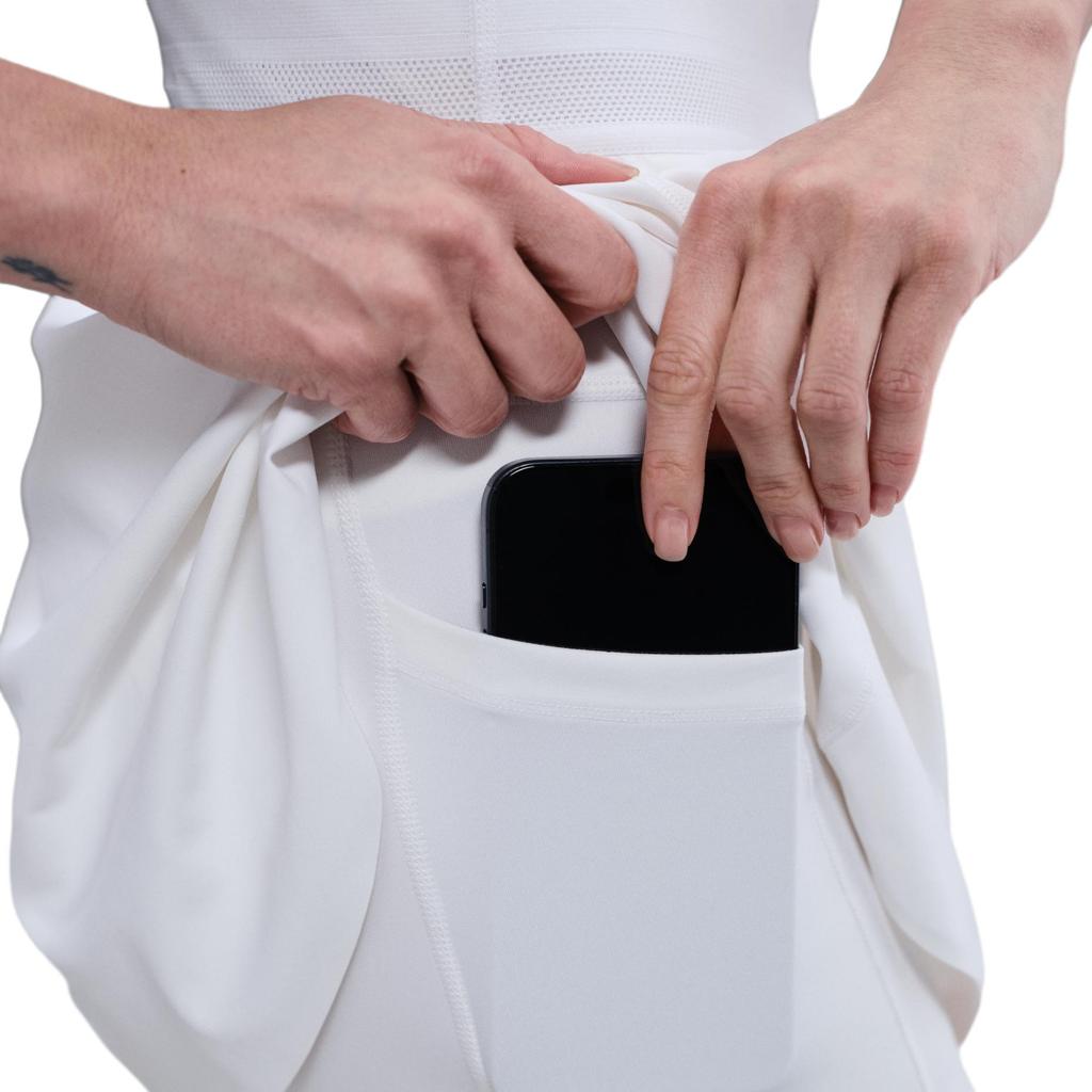 New Nike Court AdvantageDri Fit Casual Short Skirts Women's 100 White/White FZ6730-100