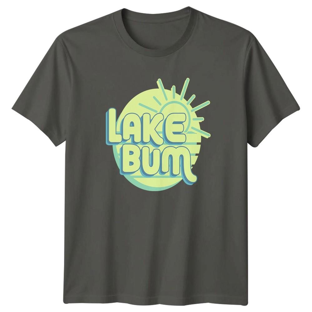 Lake Bum Unisexs TShirt Lake Life Gift For Him S