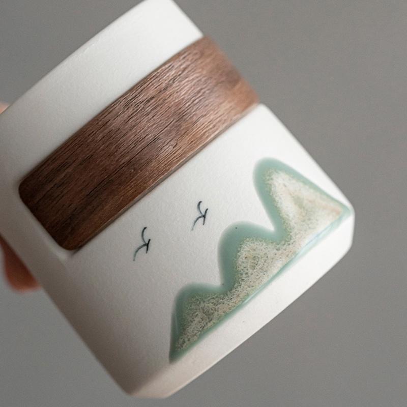 Quick Tea Cup Travel Portable Bag One Pot Three Cups Kung Fu Tea Set