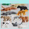 3D Tier Krokodil Bausteine DIY Plastikspielzeug Geschenk für Kinder