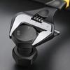 Large Jaw Adjustable Wrenches Stainless Steel Spanner for Various Nut Size High Torque and Grip Alloy Steel Construction