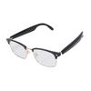 Smarte Brille HD-Sound Sprachhilfe Blaulichtblockierende Bluetooth-Brille Eingebaute Mikrofone Lautsprecher für Android Anrufe entgegennehmen