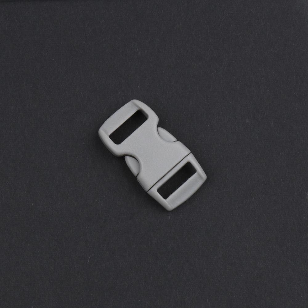 

DIY 10Pcs Bracele Parachute 3/8 Dog Collar Outdoor Camp Webbing Strap Paracord Side Release Buckle