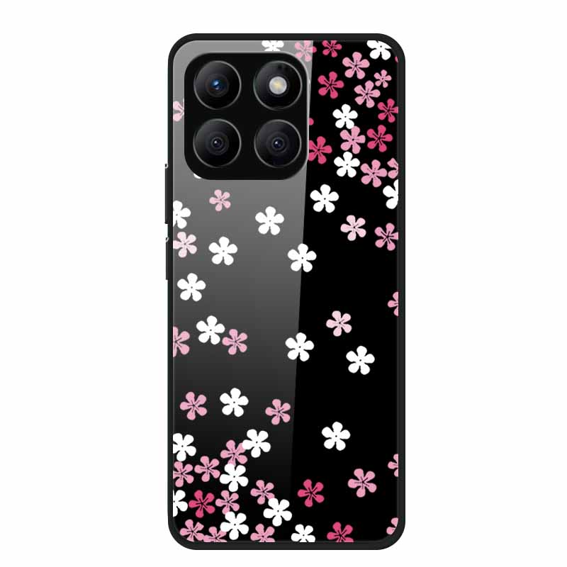 For Honor X8c Case X8 c X 8c Tempered Glass Hard Back Cover Phone Case For Honor X8c 4G Case HonorX8c X 8 c Capa Soft TPU Bumper