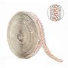 3Yards/Roll Embellishments Sparkling Rhinestone Tape Dresses Decoration Glass DIY Bag & Box Jewelry Making Parts Crystal Ribbon