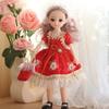 Oblečení pro 30cm panenku Pěkné šaty 1/6 BJD panenka DIY Oblékání Lolita Princeznovská sukně Oblečení Hračka pro dívku Sváteční dárek Doplňky pro panenku