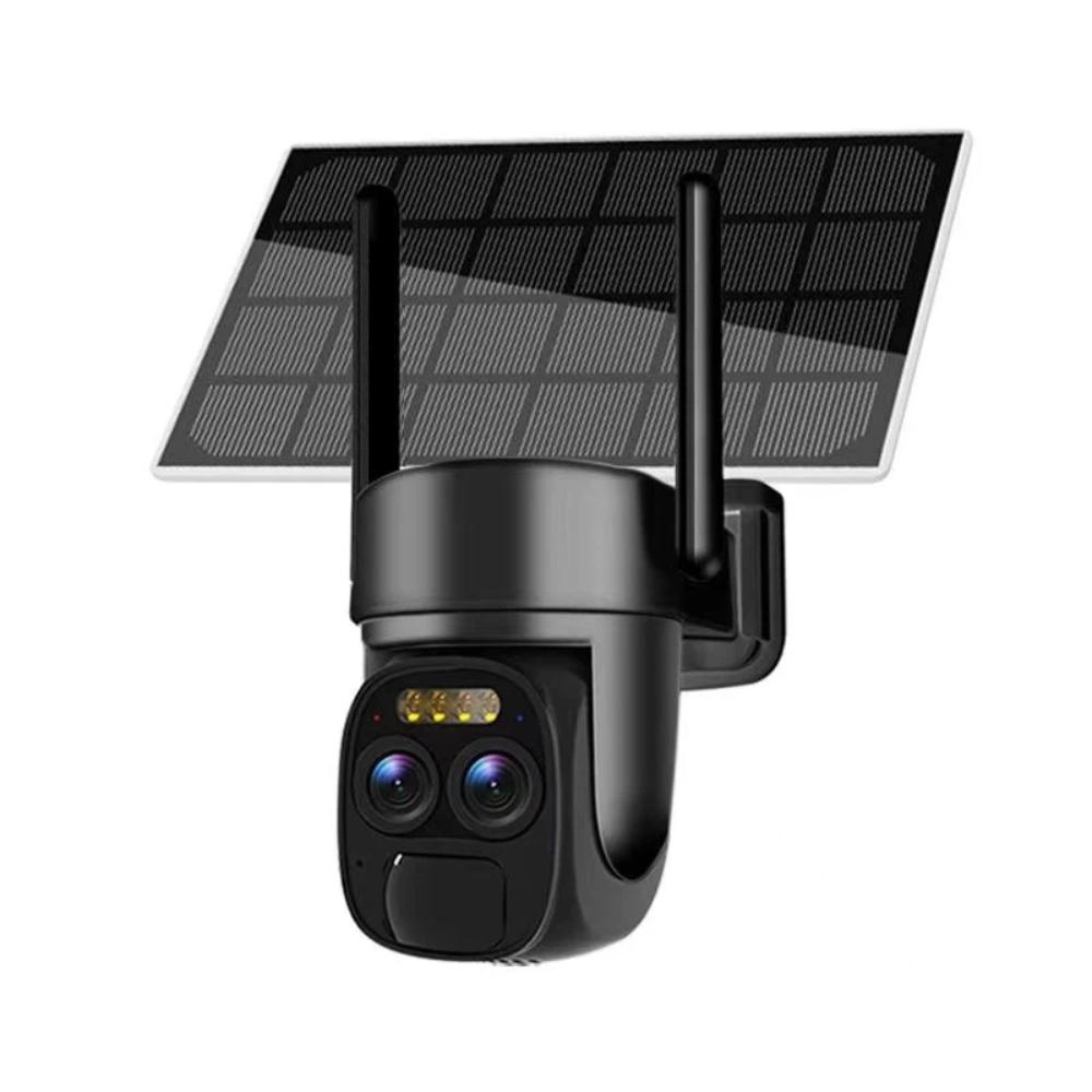Solar-powered Surveillance Camera, Smart Wireless IP Network Camera, High-definition Video Monitor