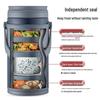 TAFUCO 316 Stainless Steel 4-Layer Vacuum Insulated Lunch Box 2.9L