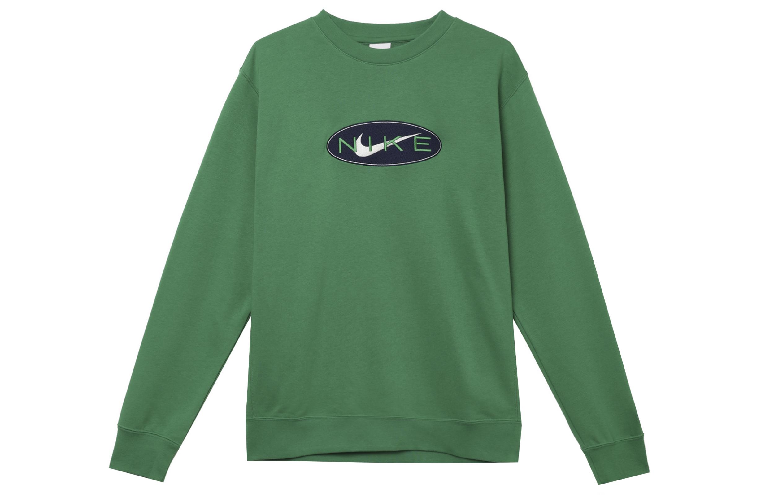 Nike Sweatshirts Men s Green Crew Neck Moderate Other FZ4729-399 L