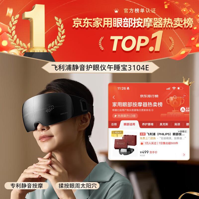 Philips Silent Nap Eye Massager PPM3104E