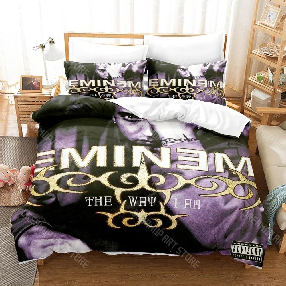 3D Print THE WAY I AM(Eminem) Bedding Set Single Twin Full Queen King Size Bed Set Adult Kid Bedroom Duvetcover Sets