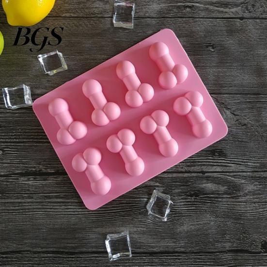 Chocolate Mold Cake 8 Grids Handmade Silicone Cupcake Home Baking Tool for Kitchen