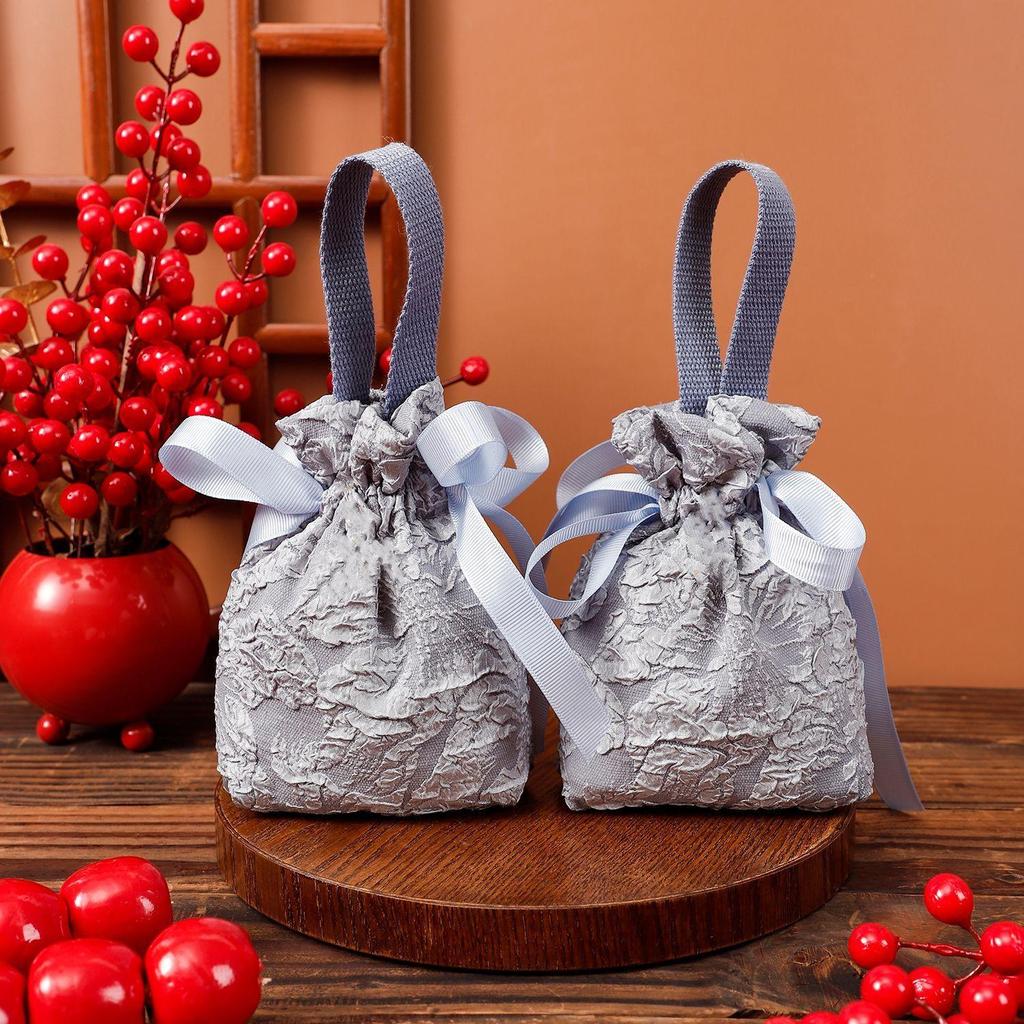 Wedding Candy Box and Bag Set - Fold-Free Favor for Engagements