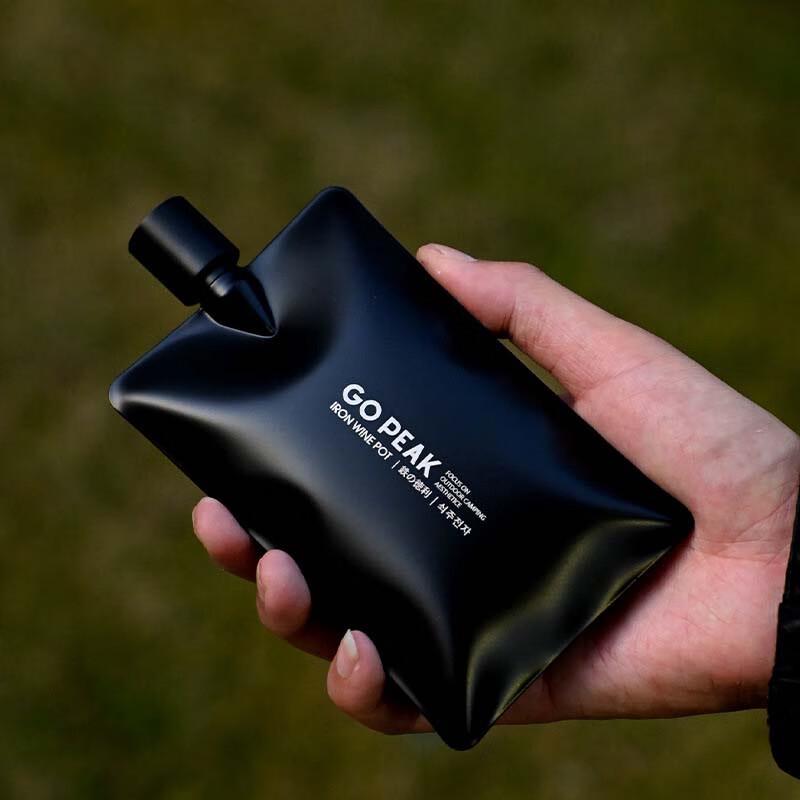 OEING Outdoor Camping 304 Stainless Steel Hip Flask 6 oz