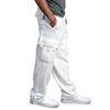 Mens Fleece Joggers Pants Cargo Combat Tracksuit Bottoms Casual Loose Trousers