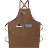 Thickened Canvas Apron for Kitchen, Gardening, Barista, and Hairdressing – Customizable Design