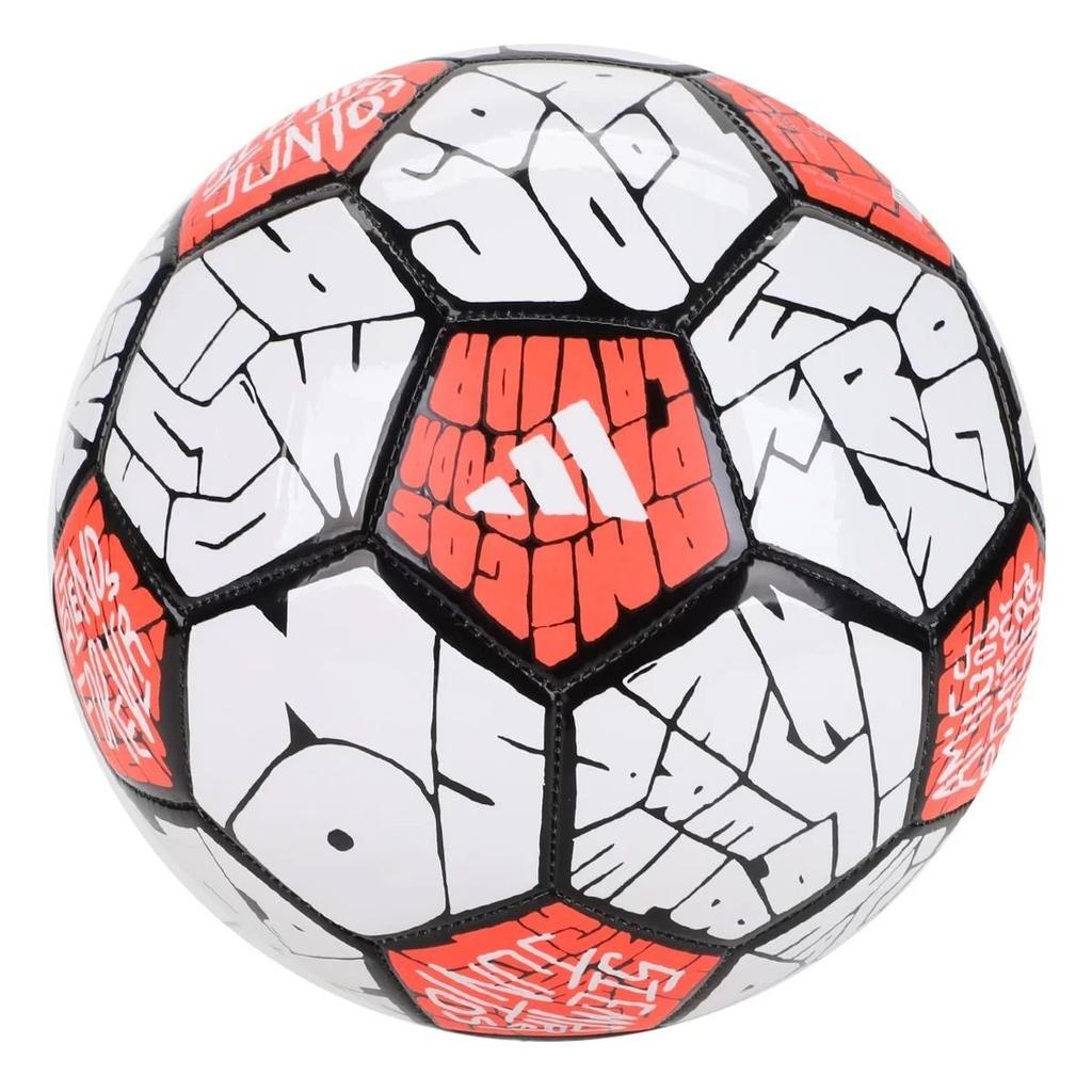 Adidas Size 3 Ball, Size 4 Ball, Size 5 Ball Soccer Ball TPU Machine Stitched Soccer Ball Unisex Red White HE3814