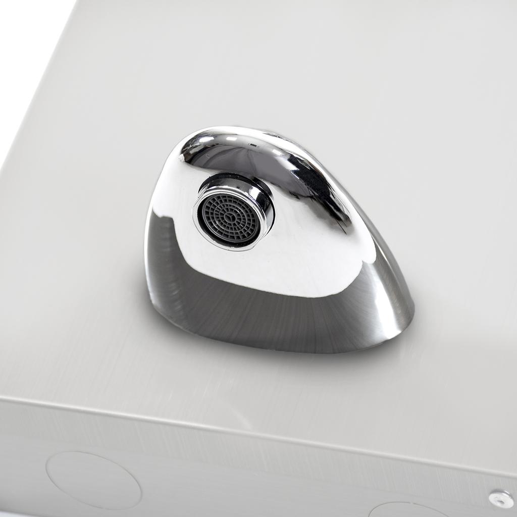 WHITE Shower Panel Faucet