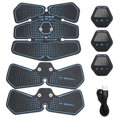 EMS Bauchmuskeltrainer Digitalanzeige Aufladen Übung Fitness Patch