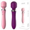 Double-head AV Stick Vibrator Charging 10-frequency Heating Massage Stick Female Appliance Adult S-ex Products