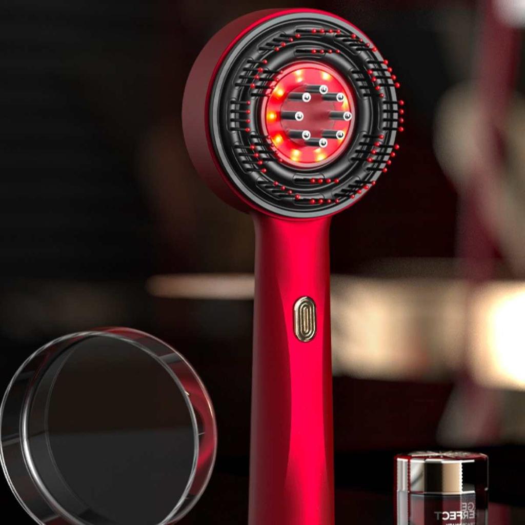 Scalp Massage Comb Nourishing Hair Comb Kneading Liquid Hair Generator Red Light Hair Care Comb Scalp Massager