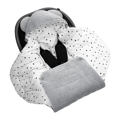 Wrap/Blanket For Car Seat Royal Baby Grey