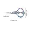 Antique Design Tailor Scissors Stainless Steel Thread Cutter Paper Cutting Tool  Grooming Use