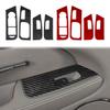 Pour Jaguar X-Type X400 2001-2009 Fibre de Carbone Accessoires Intérieur de Voiture Console CD Leve-Vitre Garniture Panneau Lumière de Lecture Autocollant