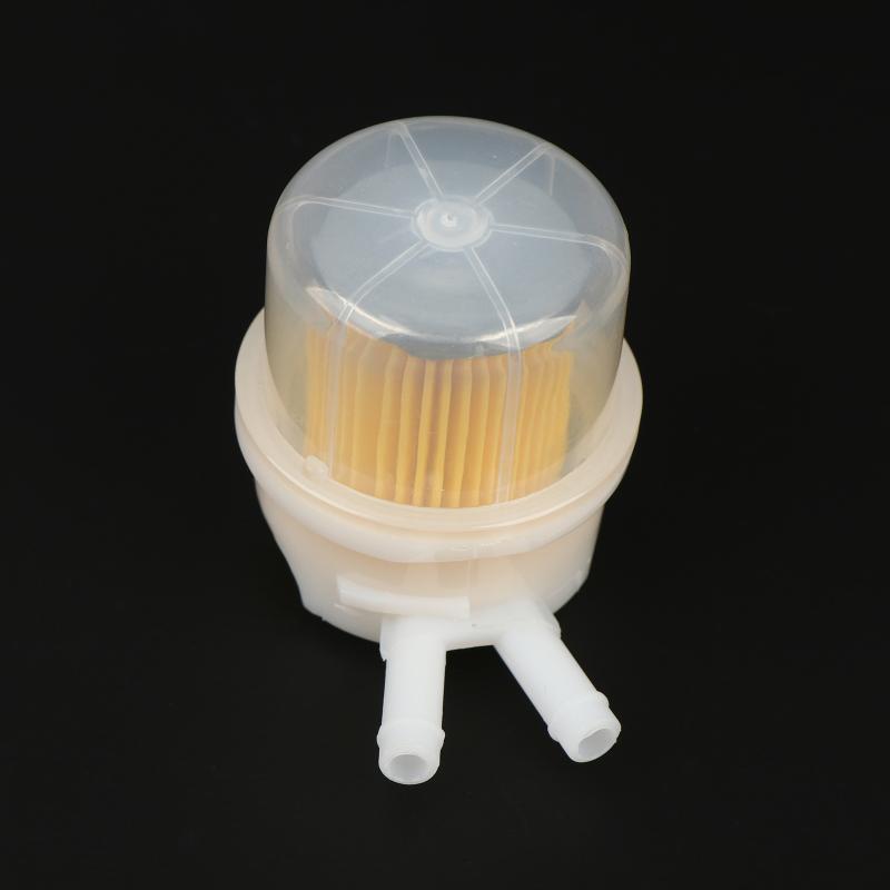 Plastic Fuel Filter 8Mm Inlet Outlet Fine Filter Paper Anti Clog Gasoline Filter For Motorcycle Scooter Atv Fuel System