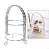 2 Tier , Iron 2-Tire Cupcake Platter,An Elegant Tray for Serving Sandwiches, Cake, Sliced Cheese and