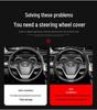 Toyota & Land Rover Steering Wheel Covers: Fits Corolla, Levin, 2023 Camry, Yaris, RAV4