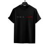 Paris Summer Men's Casual Two-Piece Set: T-shirt & Long Pants