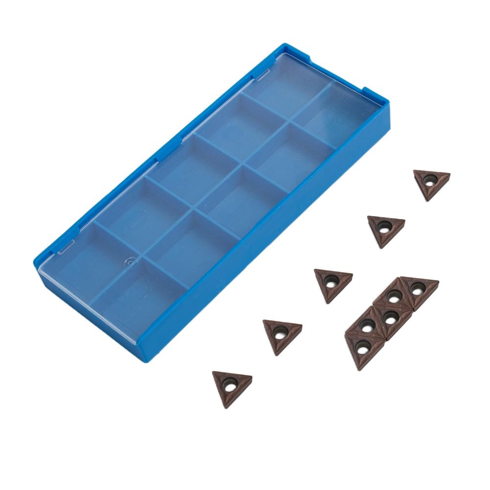 Carbide Inserts Triangular Turning 10pcs CNC Cutter