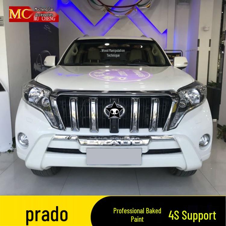 Fits 2014-2022 Toyota Prado 3.5L & 2700-4000 models: Front with rear bumper guards for modifications.