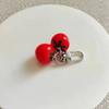 Mini Two Tomatoes Keychain Pendant Bag Pendant Fashion Hanging Decoration