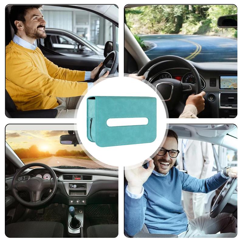 Car Tissue Holder Backseat Napkin Storage Tissue Box For Car Backseat For Armrest Box Auto Keep Tidy Interior Vehicle Headrest