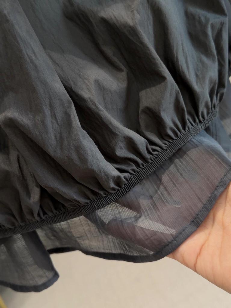 Spring 2026 Korean Layered High-Waisted Puff Skirt for Women