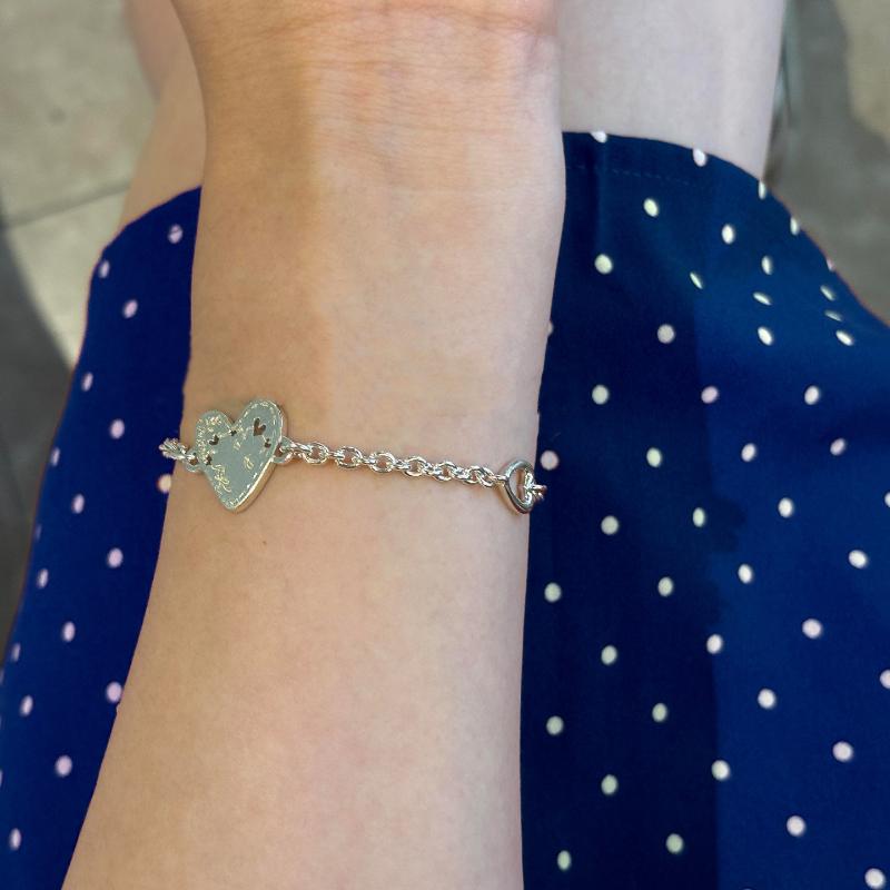 

Original Design Trendy Fashion Stacked Style Bracelets for women heart-shaped Small Unique Bracelet Simple Jewelry Gifts