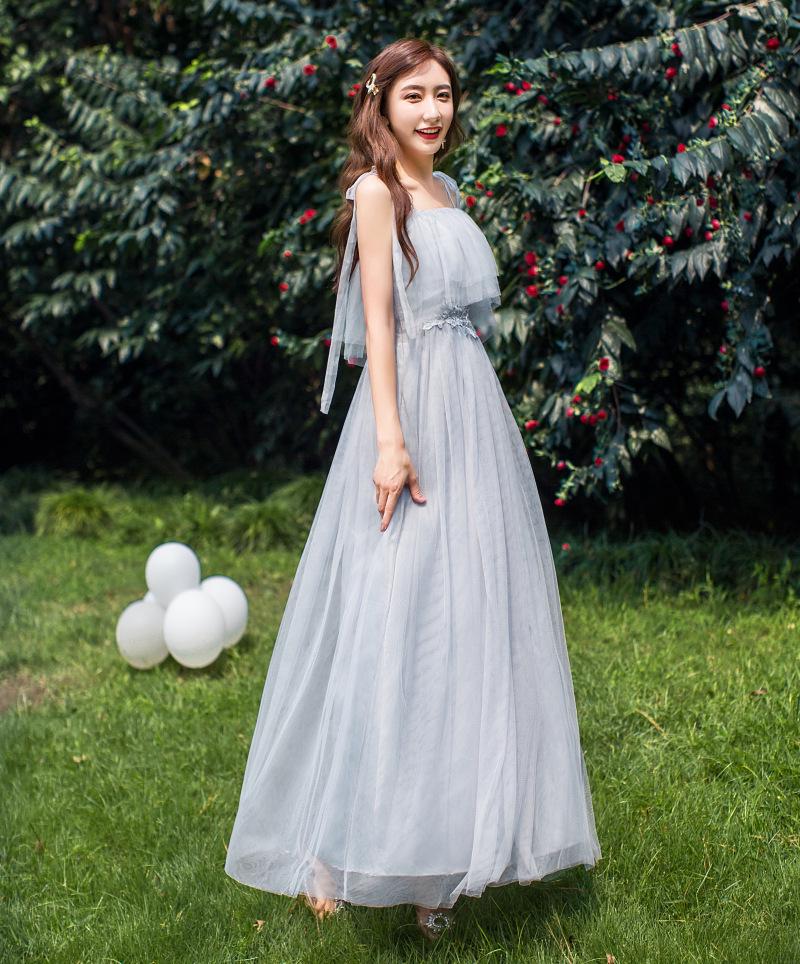 2025 Elegant Long Bridesmaid & Evening Dress for Women