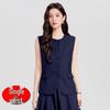 Damen Petites Grau West & Rock Set - Schmal geschnitten, Professionell, Frühling/Sommer Stil