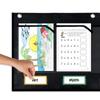 Wall Mounted Horizontal Storage Pocket Chart Reusable Homework Storage Pocket Chart  Homeschool Use